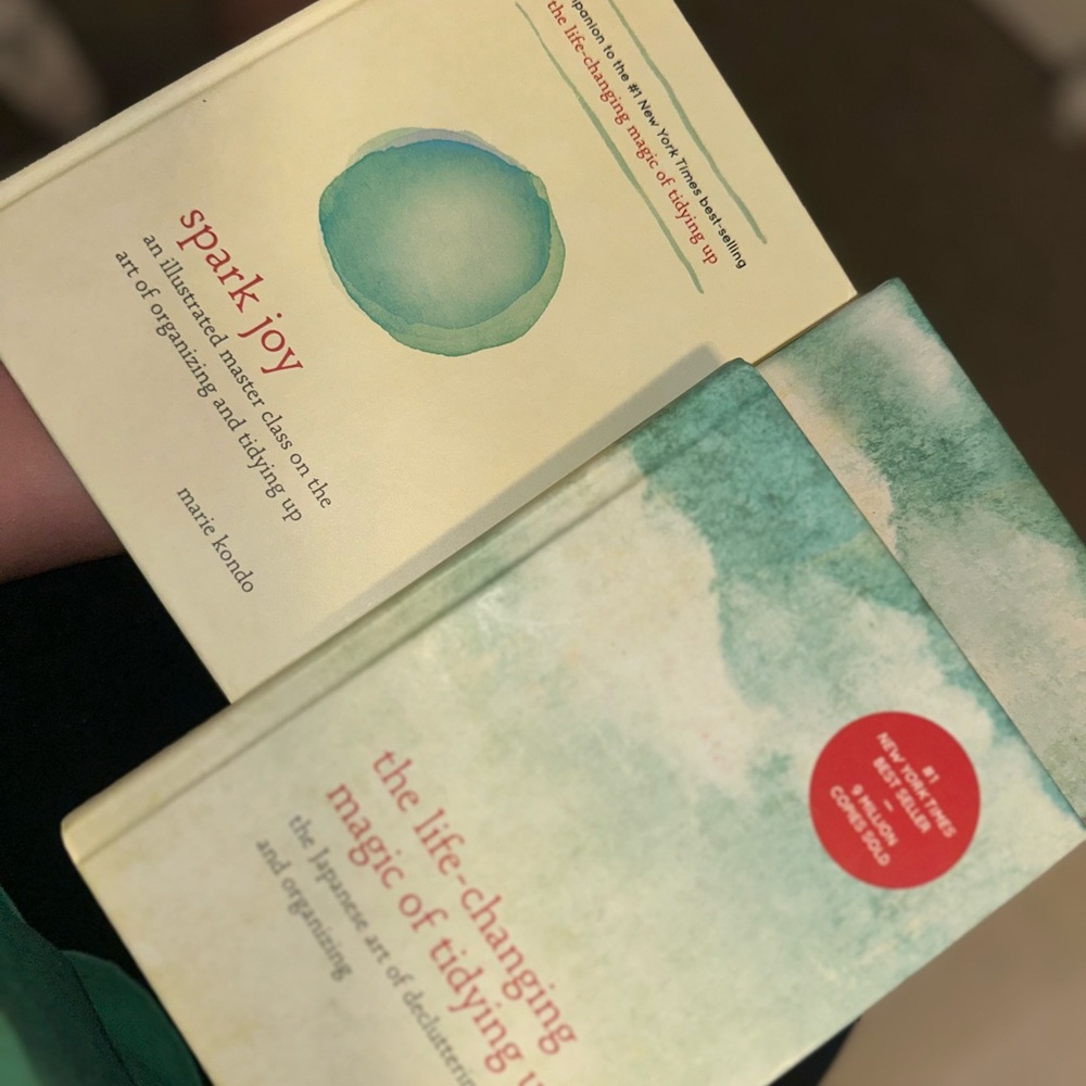 Marie Kondo Book Set - Spark Joy & The Life-Changing Magic of Tidying Up
